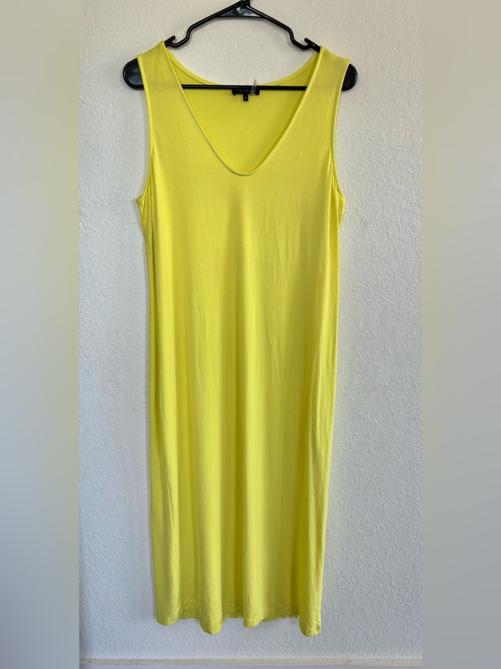 1. State Sleeveless V-Neck Maxi Dress in Yellow